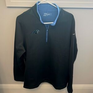 Men’s Nike  tour performance therma fit size large Carolina panthers half zip